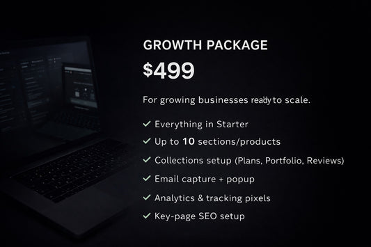 Growth Plan — Shopify Store Optimization